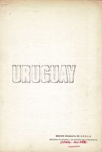 (En carpeta AFUDE) 1 documento titulado "Uruguay" 