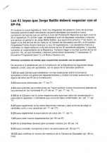 (Carpeta con materiales sobre caso Gelman) "Las 41 leyes que Jorge Batlle deberá negociar con EP-FA!" 